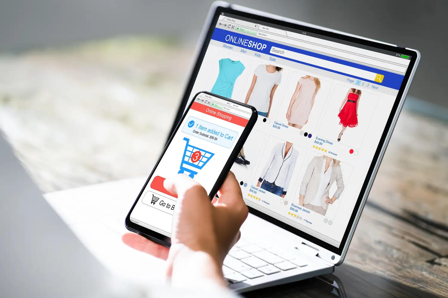 Ecommerce Website Development Solutions